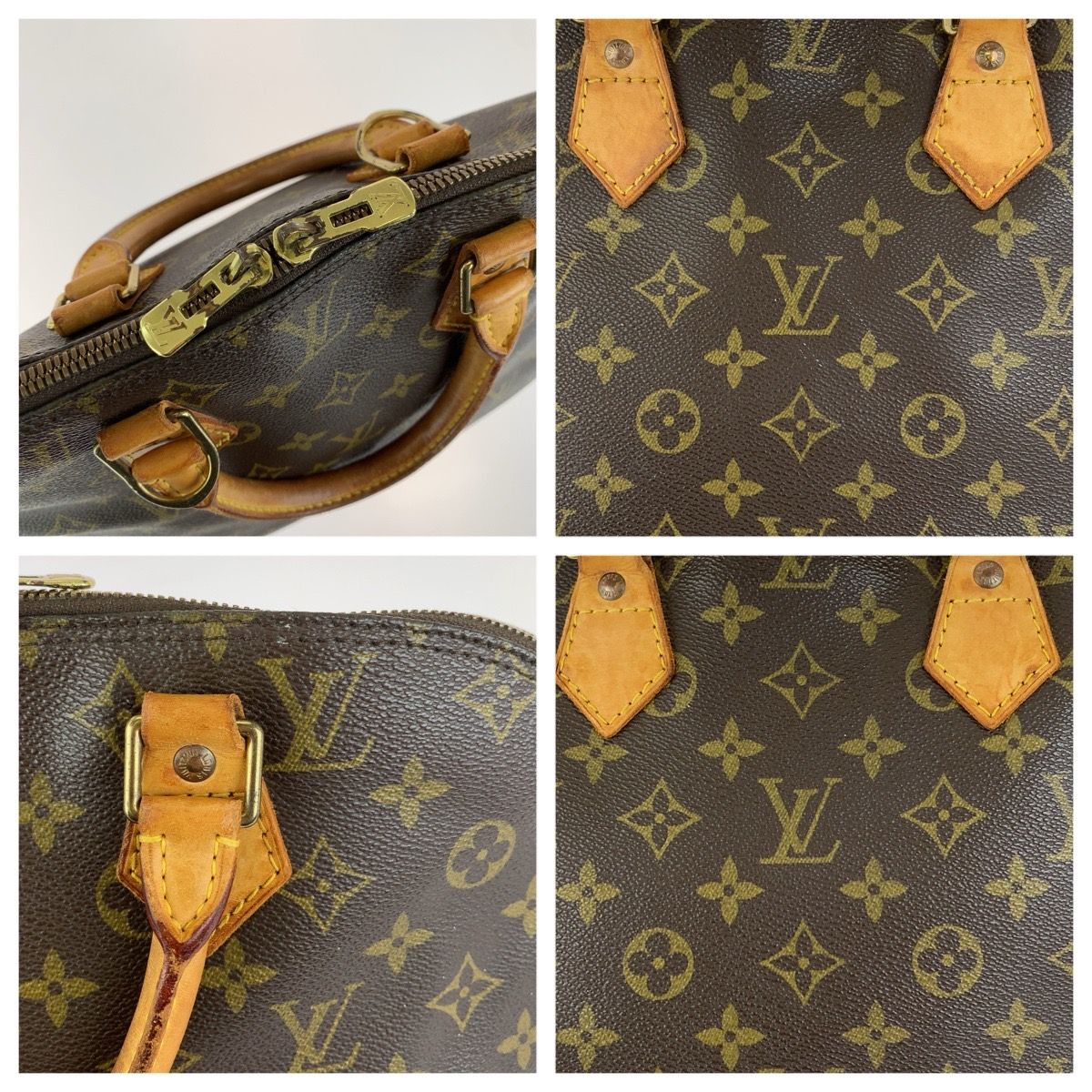 Louis Vuitton Alma Monogram Handbag