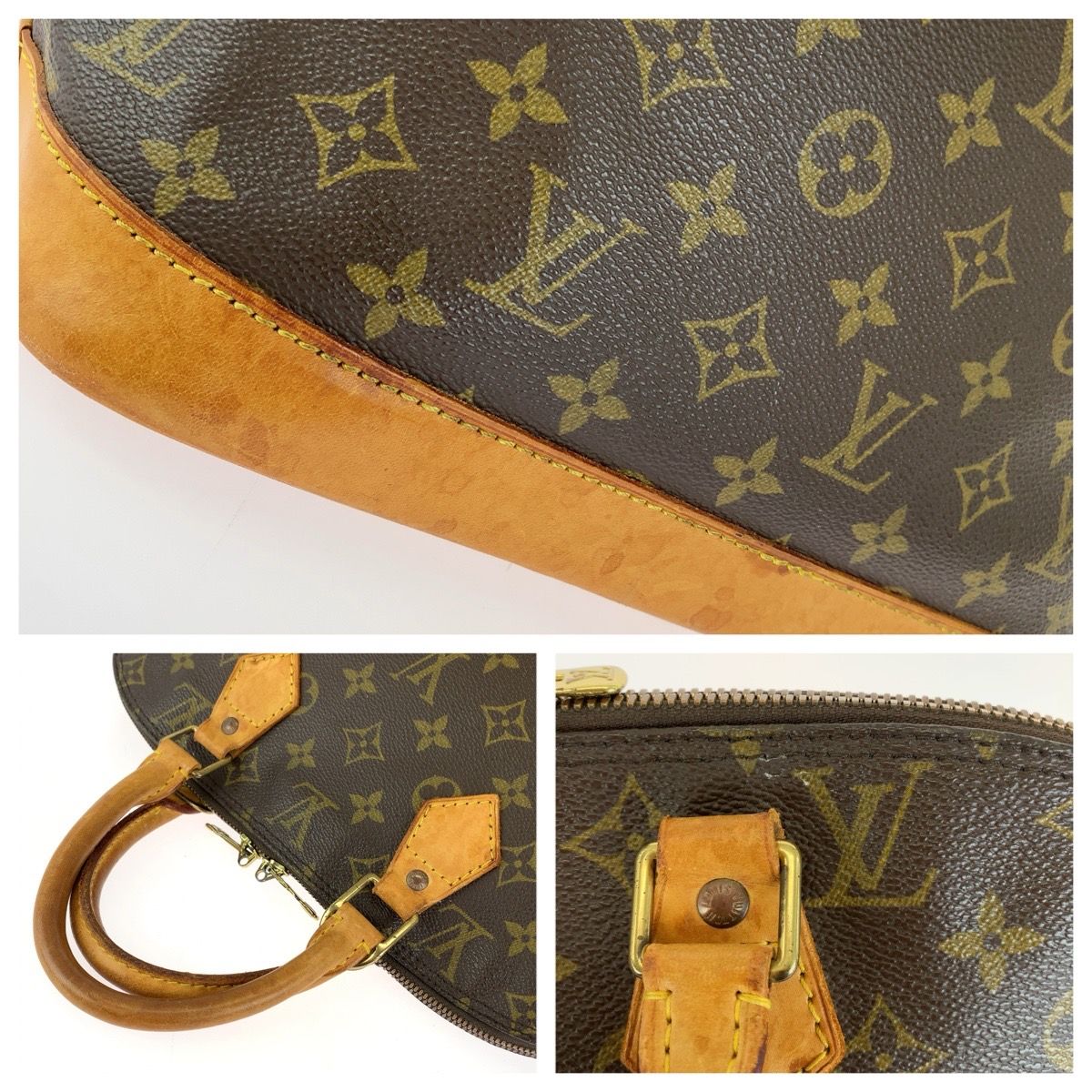 Louis Vuitton Alma Monogram Handbag