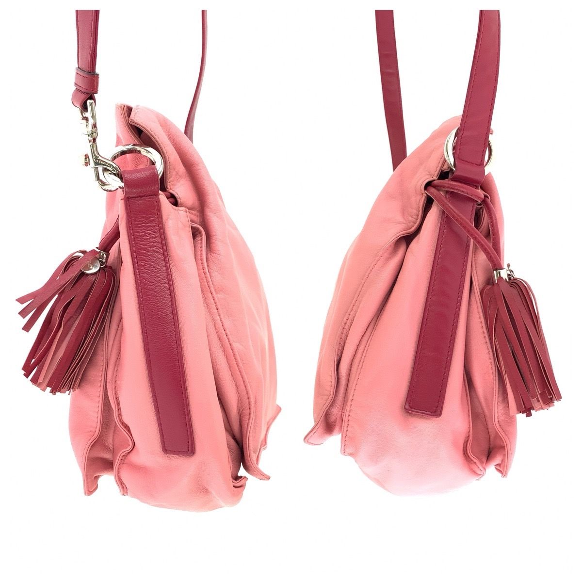 Loewe Flamenco Fringe Leather Shoulder Bag
