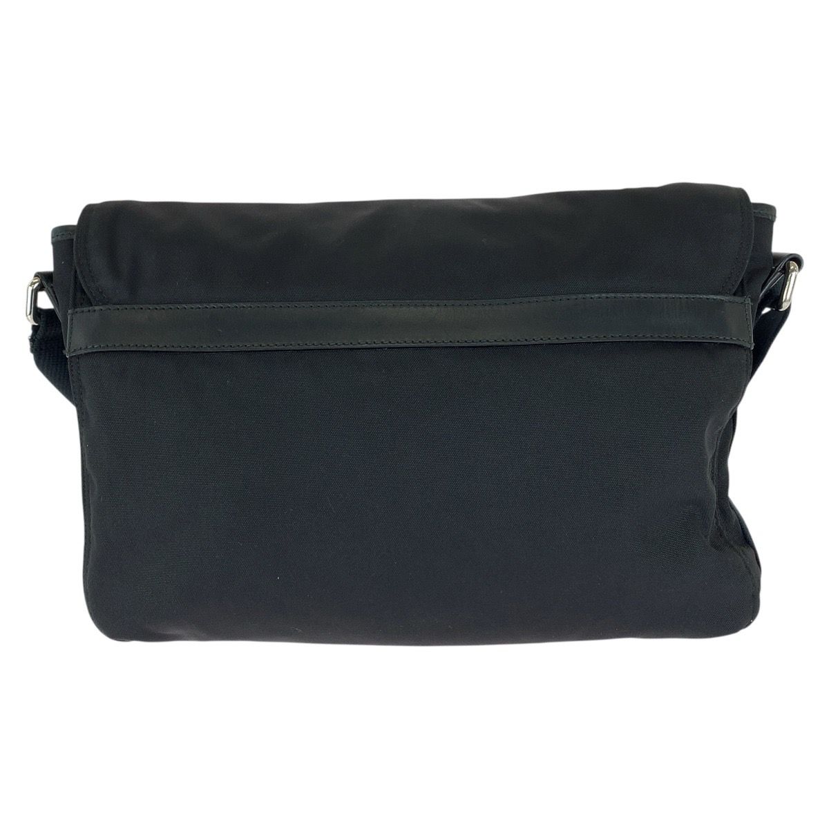 Gucci Shearling Line Nylon Leather Shoulder Bag