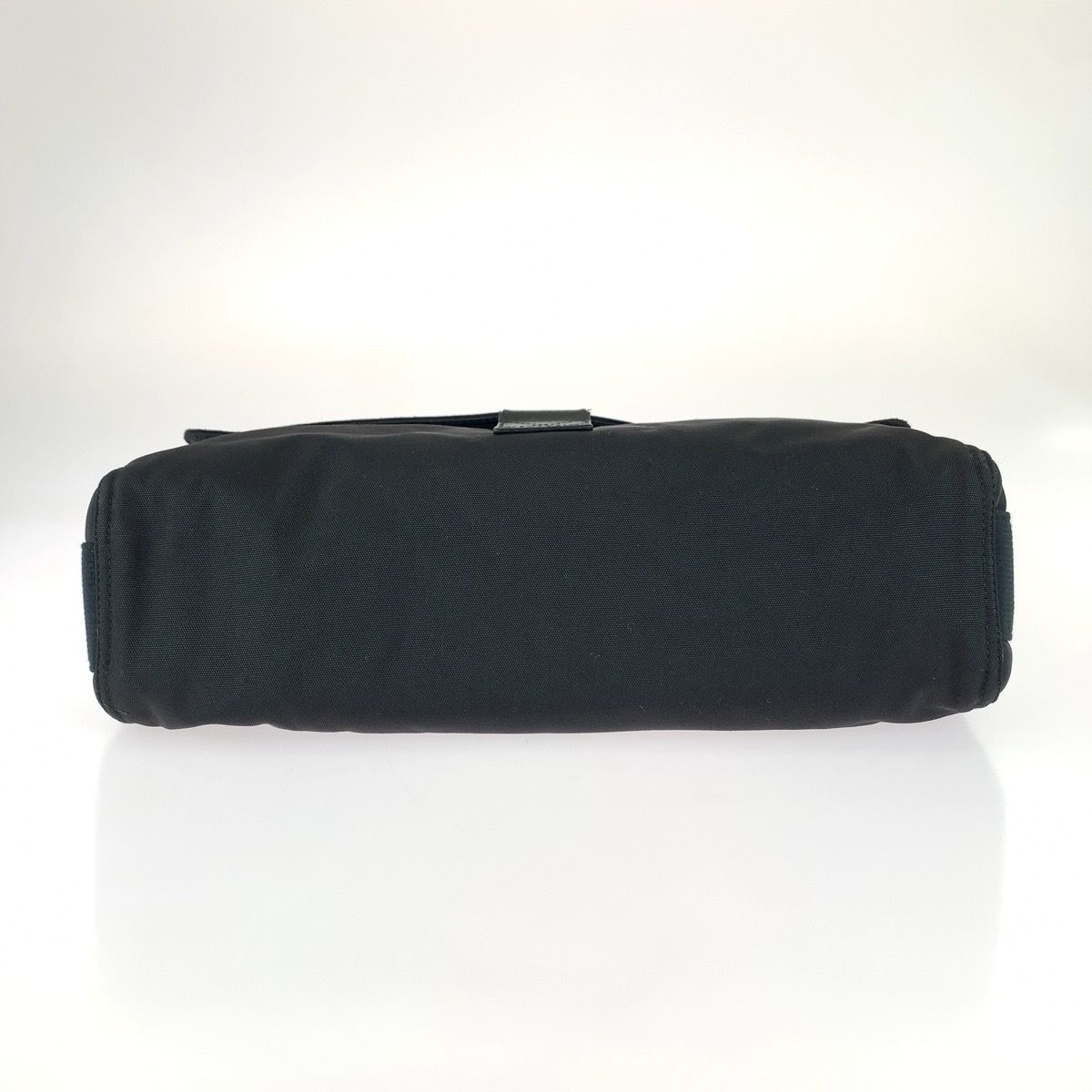 Gucci Shearling Line Nylon Leather Shoulder Bag