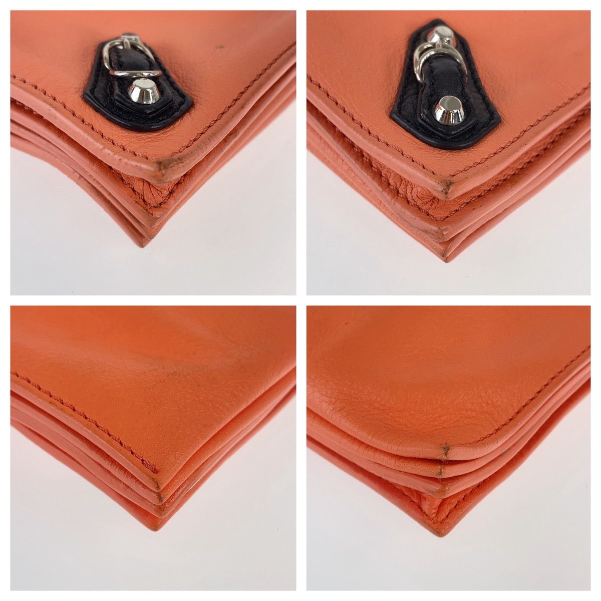 Balenciaga Papier Mini Triple Leather Shoulder Bag
