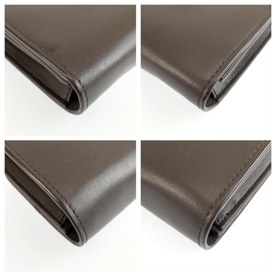 Salvatore Ferragamo Vara Ribbon Leather Chain Wallet