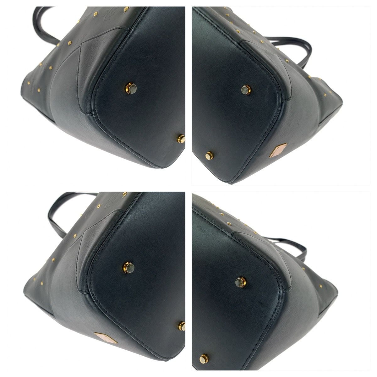 MCM Claudia PVC Leather Tote Bag