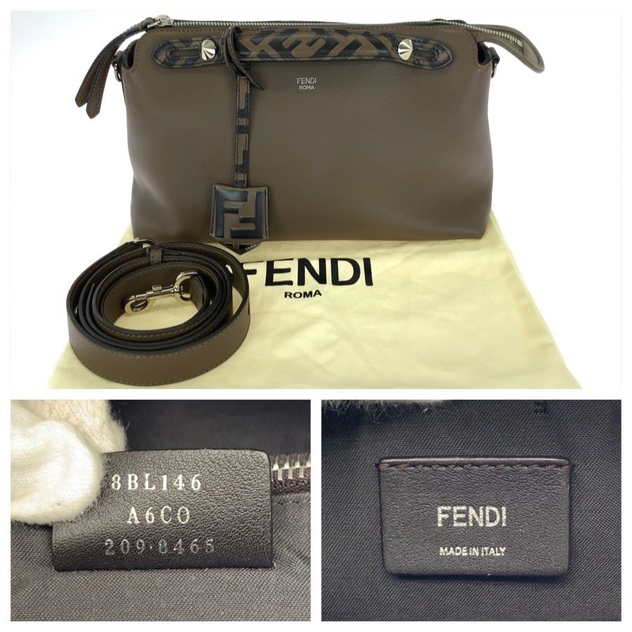 Fendi By The Way Fendi Roma Leather 2way Bag