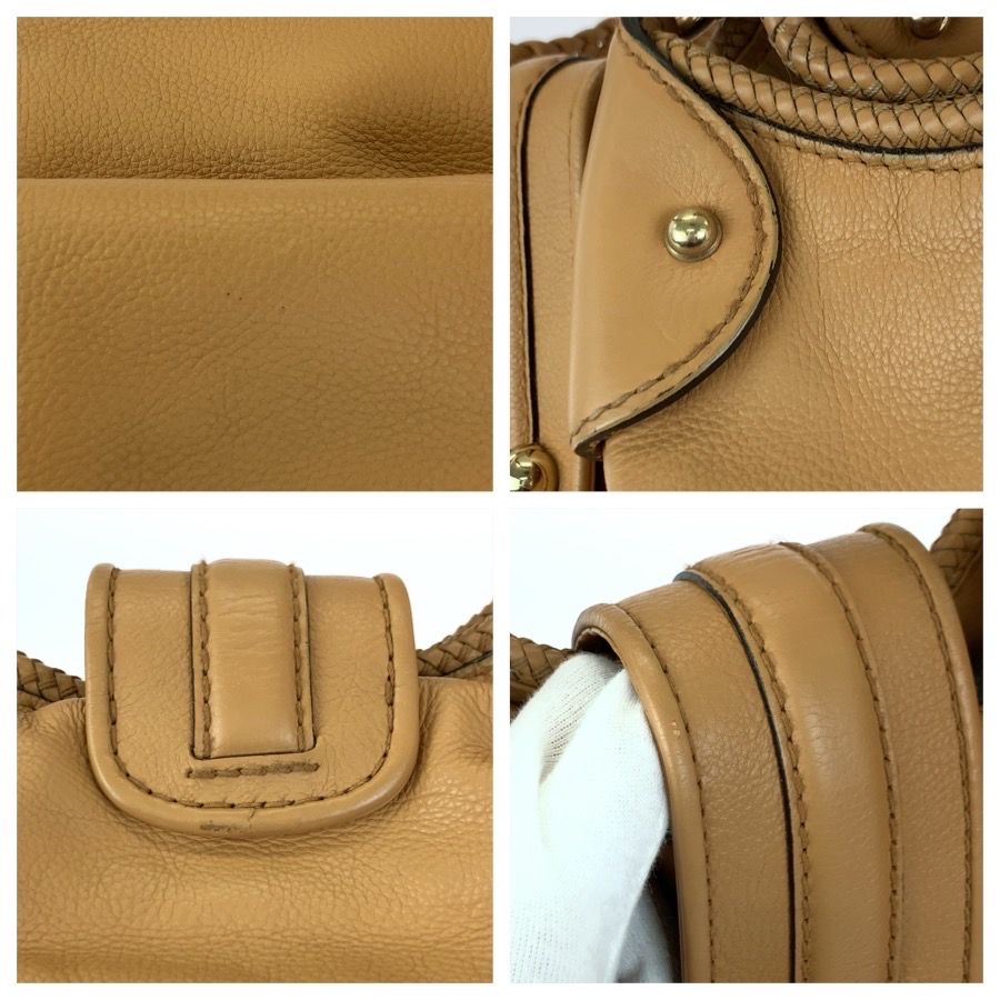 Gucci Marrakech Hobo Tassel Leather Shoulder Bag