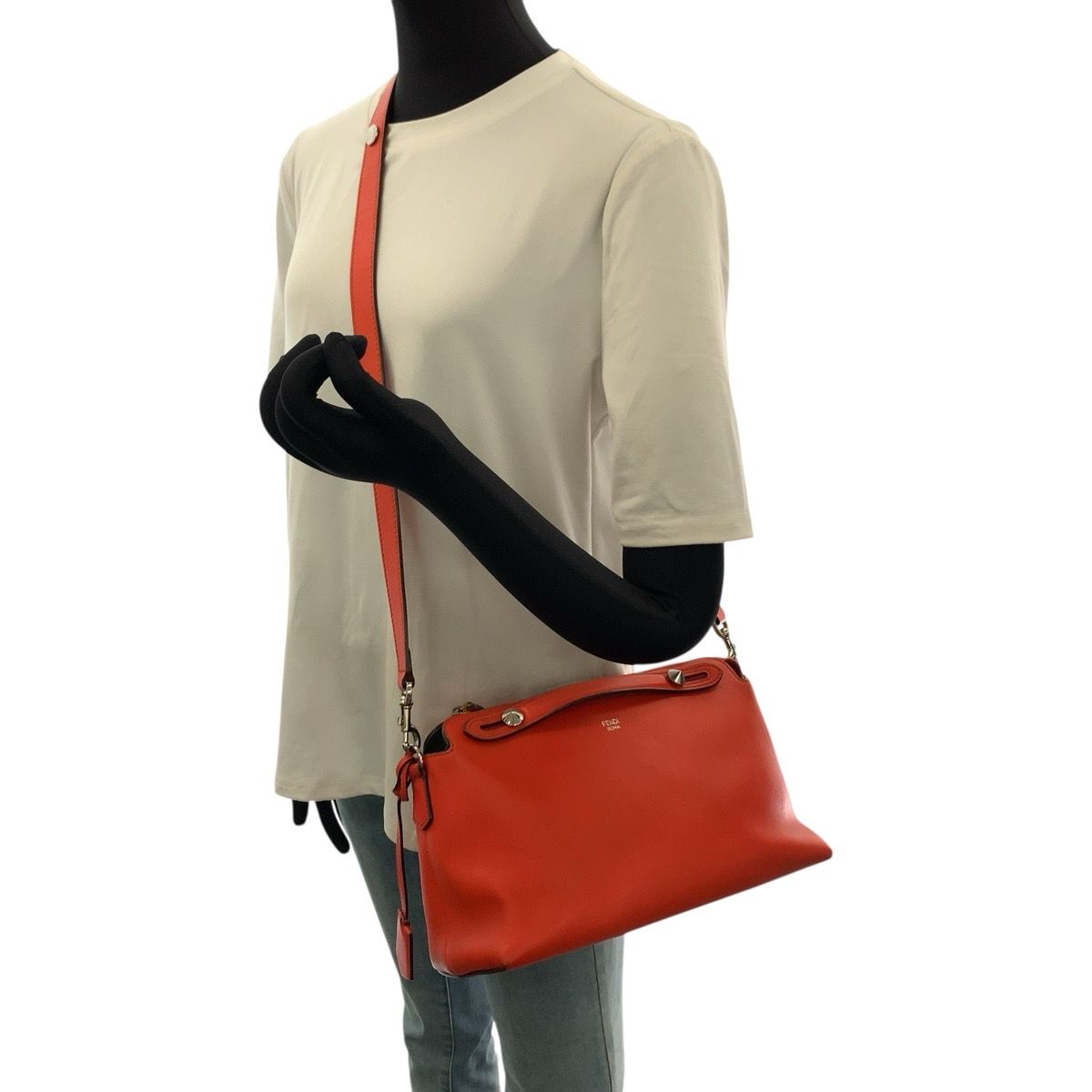 Fendi By The Way Fendi Roma Leather 2way Bag
