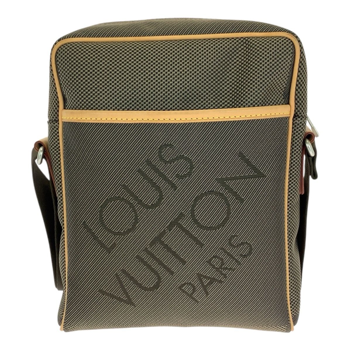 Louis Vuitton Citadin Damier Geant Nylon Leather Shoulder Bag