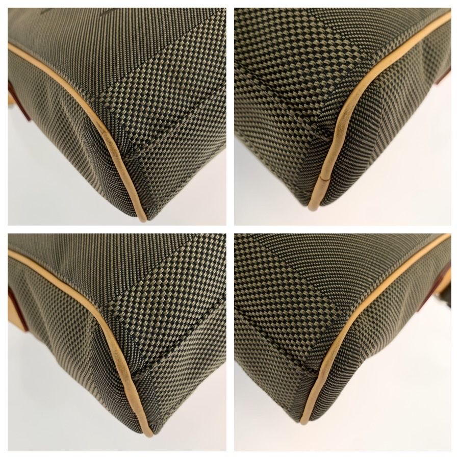 Louis Vuitton Citadin Damier Geant Nylon Leather Shoulder Bag