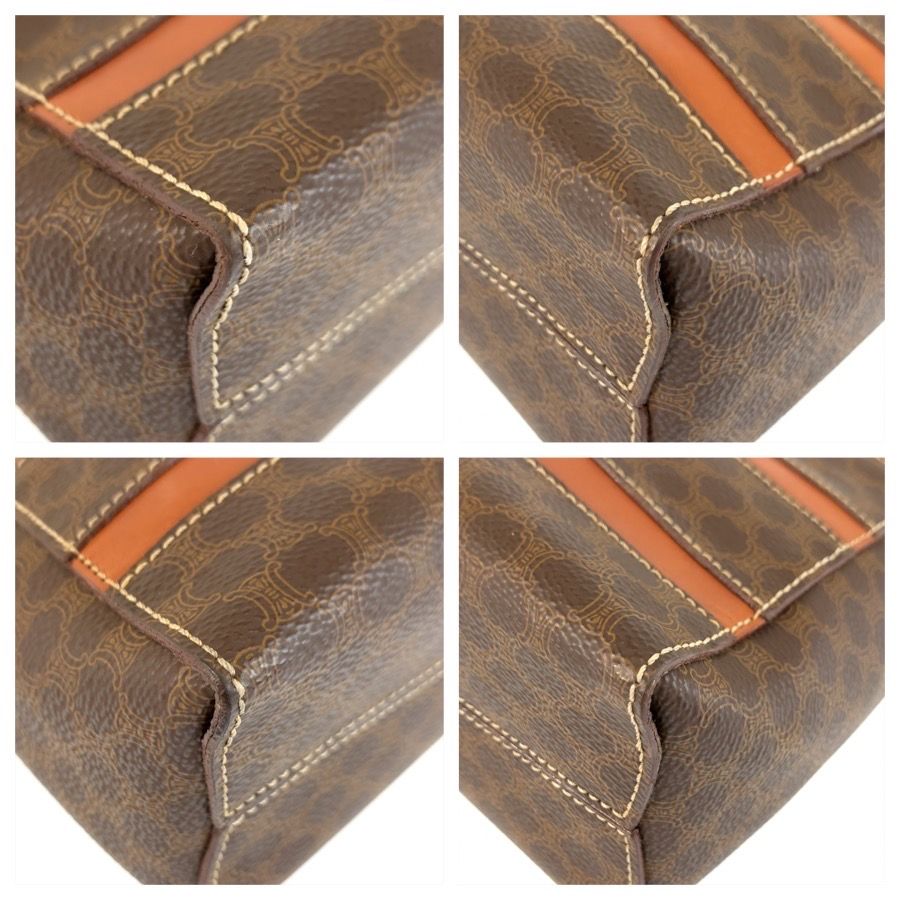 Celine Macadam PVC Leather Handbag