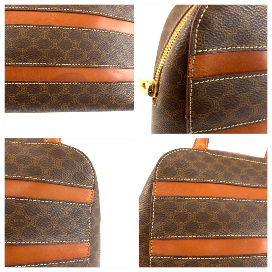 Celine Macadam PVC Leather Handbag