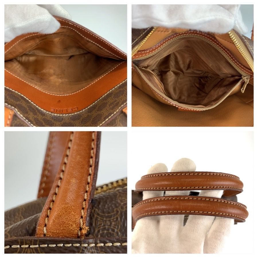 Celine Macadam PVC Leather Handbag