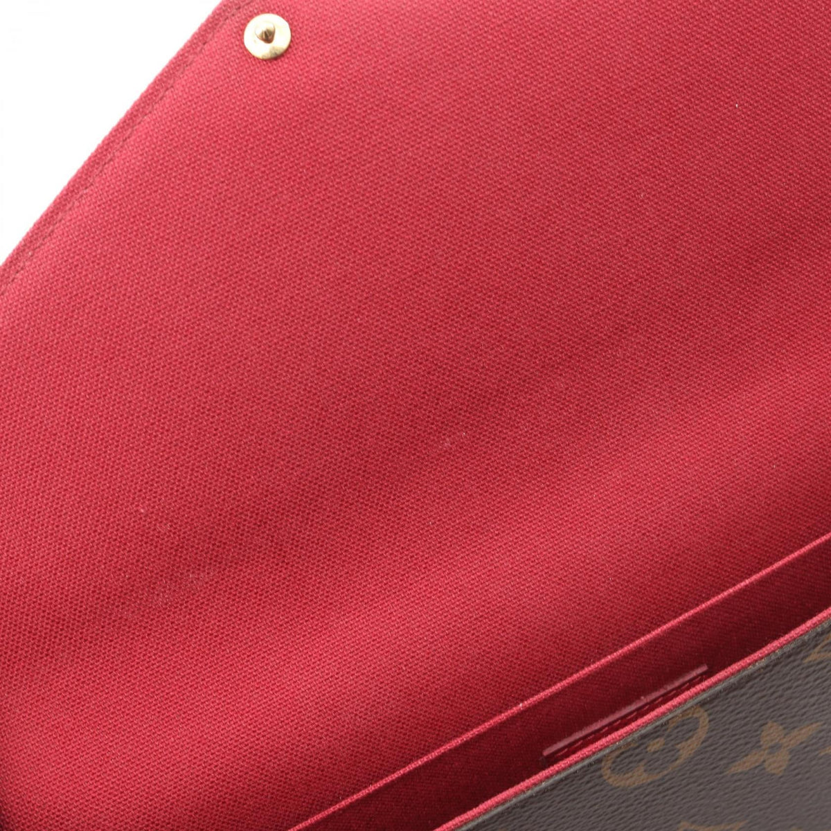 Preloved LOUIS VUITTON Felicie Monogram Fuschia Pochette Brown Shoulder Bag M61276 2101219959054