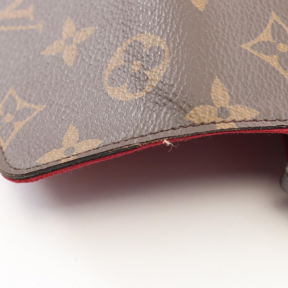 Preloved LOUIS VUITTON Felicie Monogram Fuschia Pochette Brown Shoulder Bag M61276 2101219959054