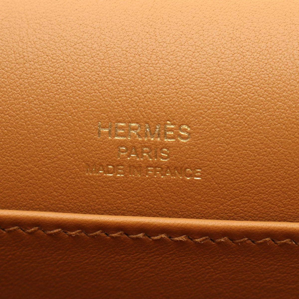 Preloved HERMES Geta Shoulder BagSesame Sesame Brown Chevre leather×Chevre 2106800633092