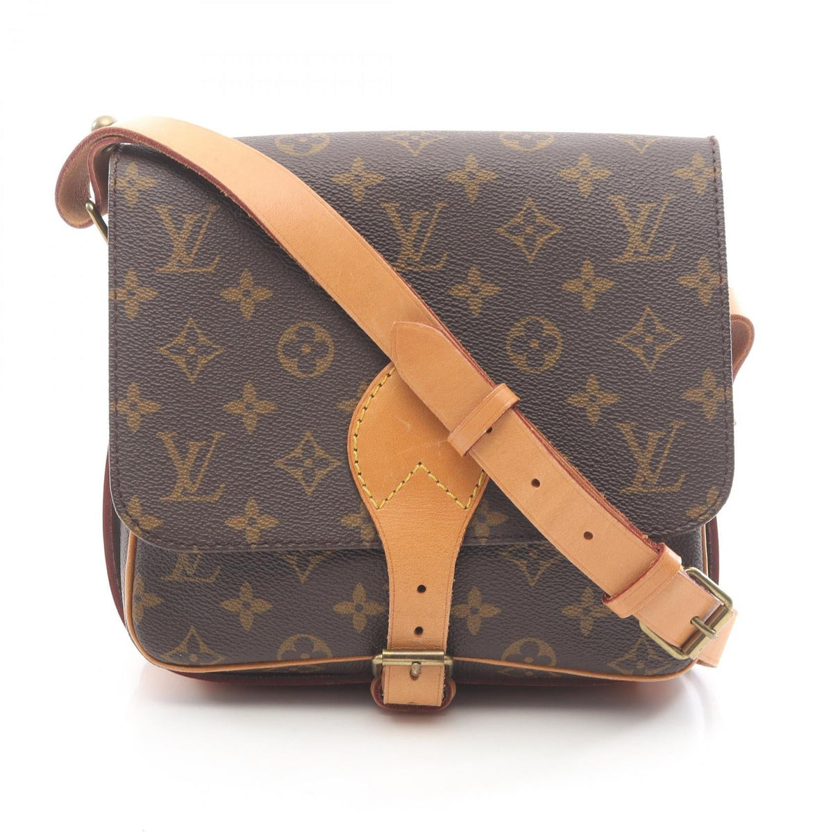 Preloved LOUIS VUITTON Cartouchiere MM Brown Shoulder Bag M51253 2101219418780