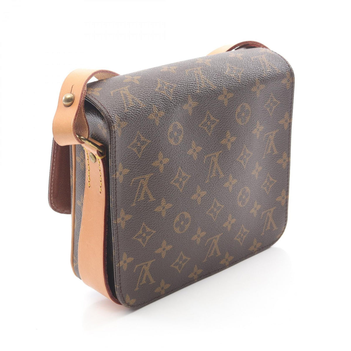 Preloved LOUIS VUITTON Cartouchiere MM Brown Shoulder Bag M51253 2101219418780