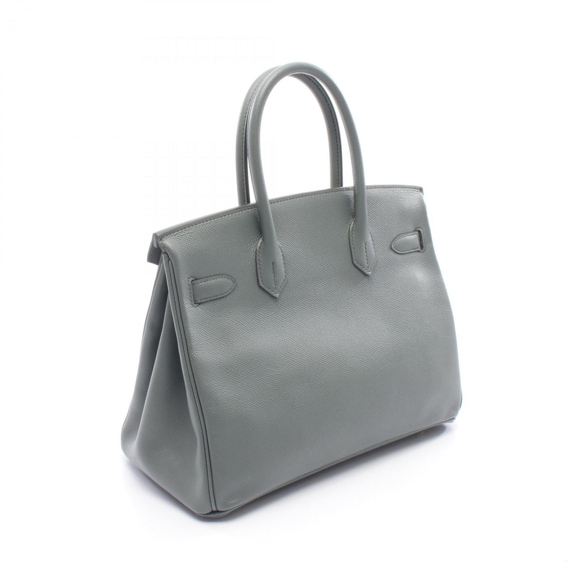 Preloved HERMES Birkin 30 HandbagVert amande Vert amande Gray Epsom leather×Epsom 2101219652146