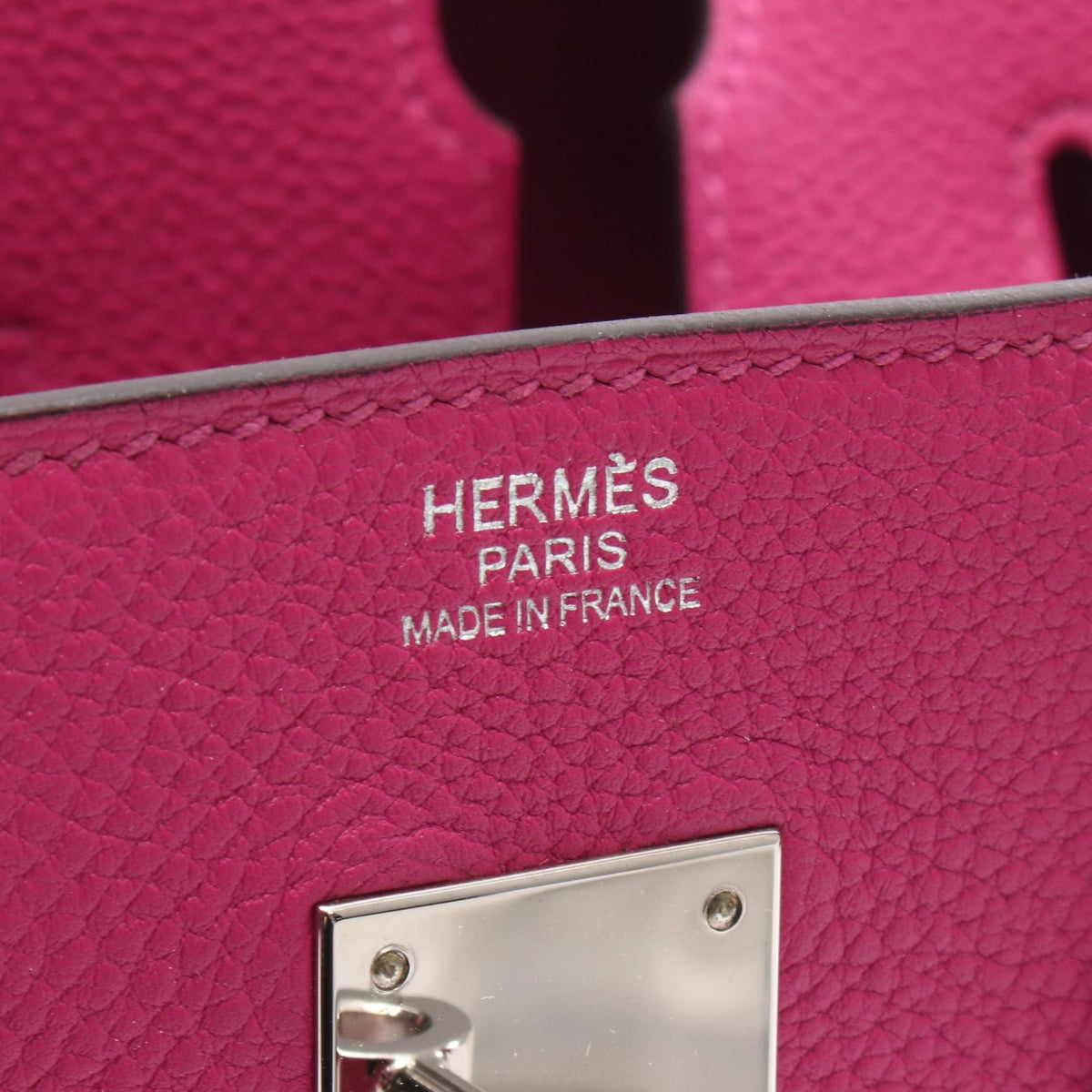 Preloved HERMES Birkin 30 HandbagRose purple Rose purple Pink Togo leather leather×Togo leather 2101219580210