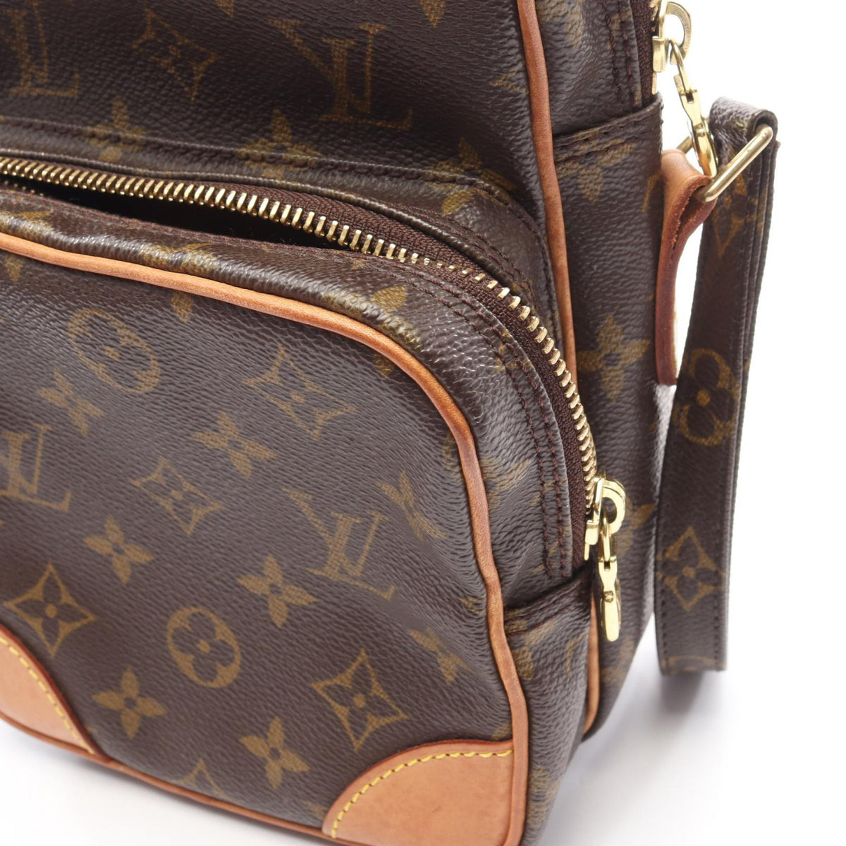 Preloved LOUIS VUITTON Amazon Brown Shoulder Bag M45236 2101219596723