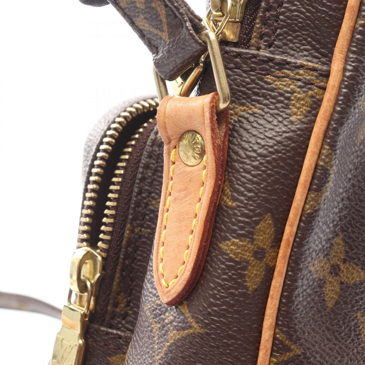 Preloved LOUIS VUITTON Amazon Brown Shoulder Bag M45236 2101219596723