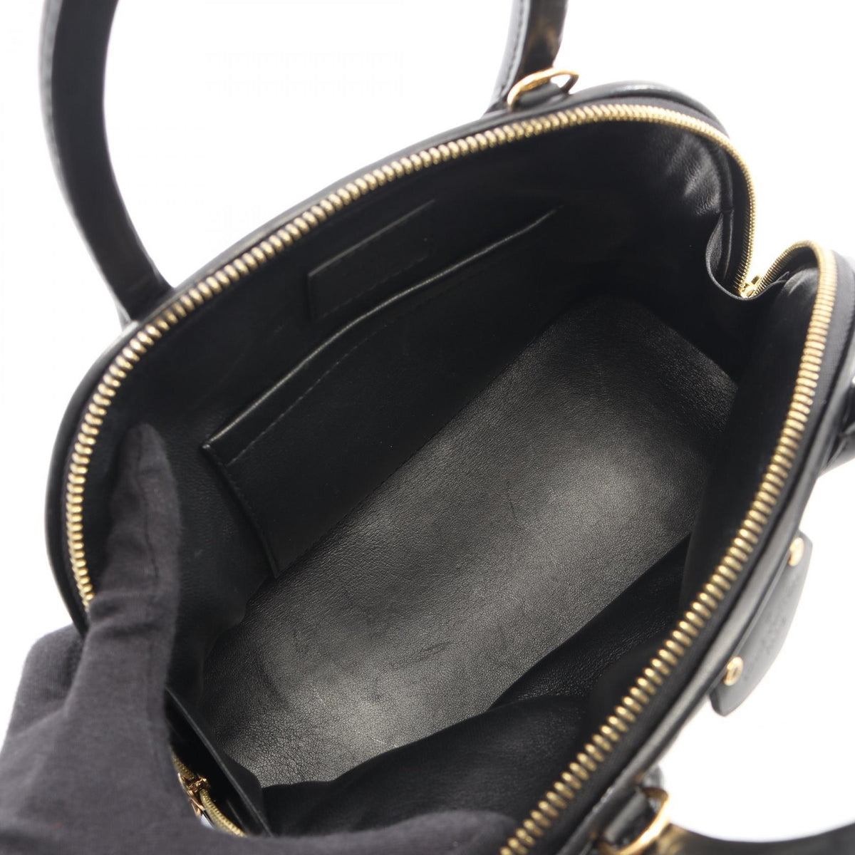 Preloved LOUIS VUITTON Alma BB Maltage Black 2WAY Black Handbag 2101219941691