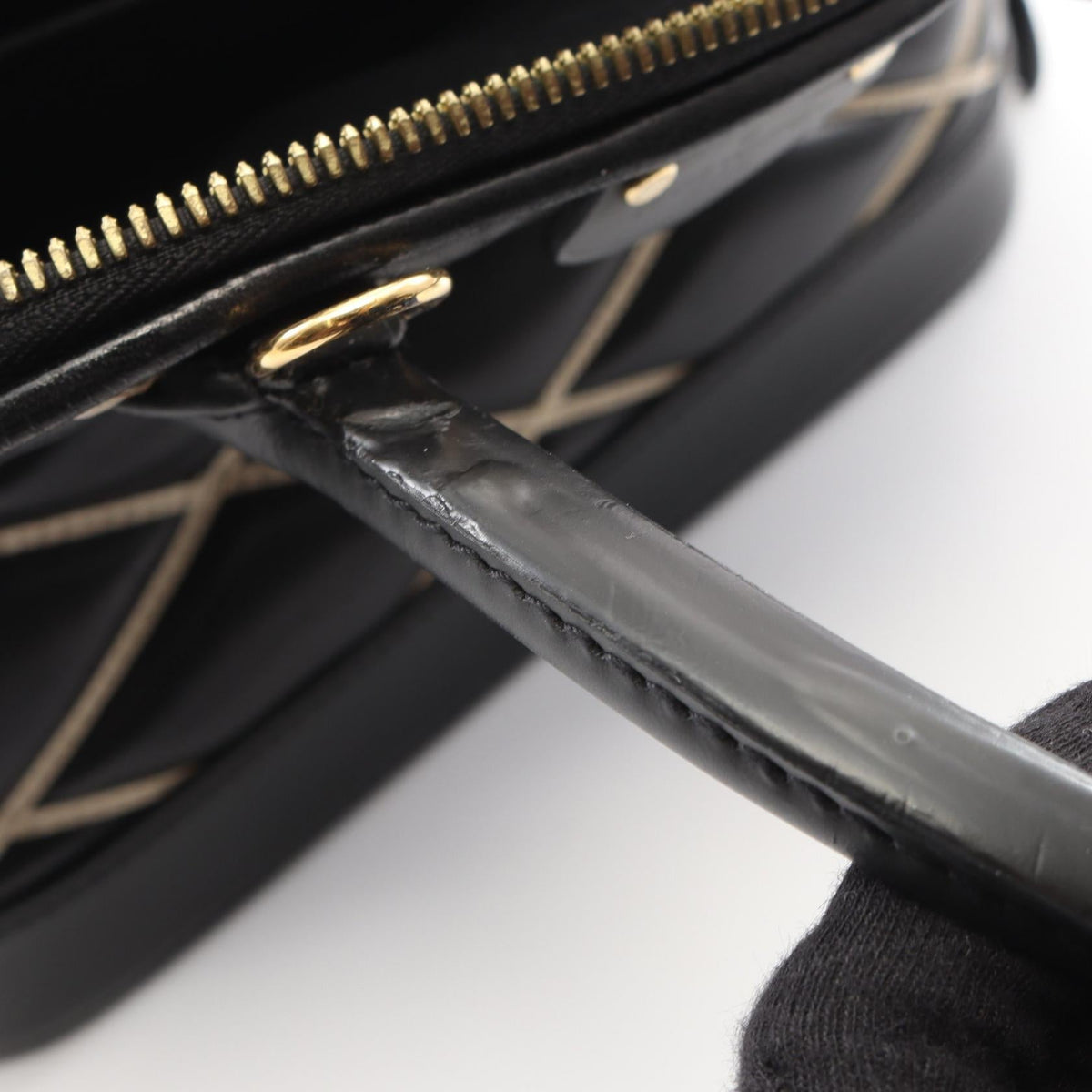 Preloved LOUIS VUITTON Alma BB Maltage Black 2WAY Black Handbag 2101219941691