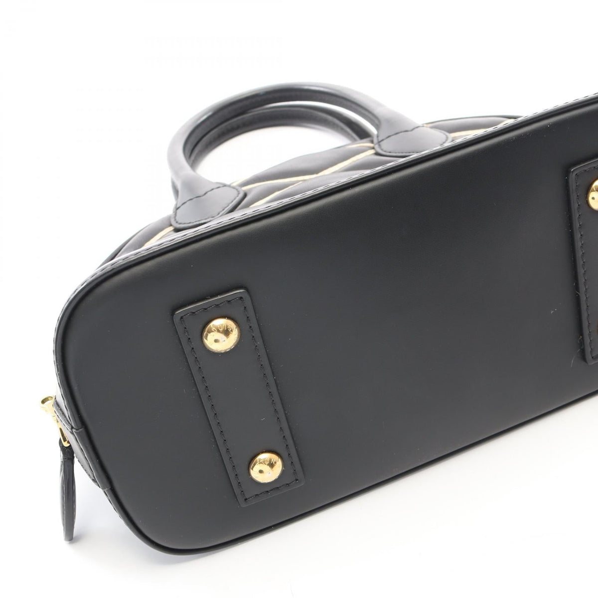 Preloved LOUIS VUITTON Alma BB Maltage Black 2WAY Black Handbag 2101219941691