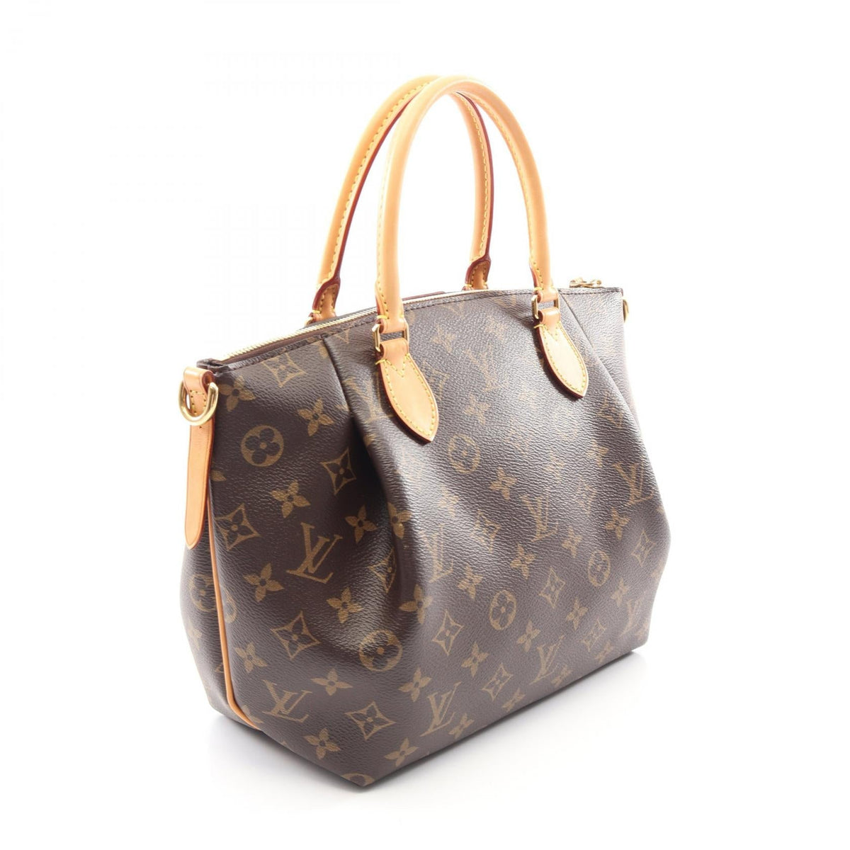 Preloved LOUIS VUITTON Turenne PM Monogram 2WAY Brown Handbag M48813 2101219883380