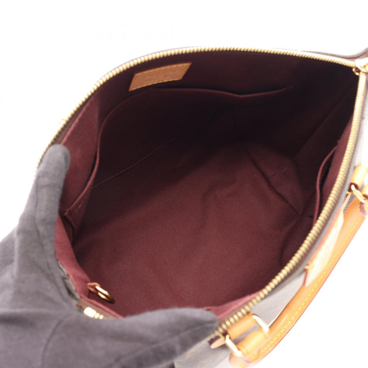 Preloved LOUIS VUITTON Turenne PM Monogram 2WAY Brown Handbag M48813 2101219883380