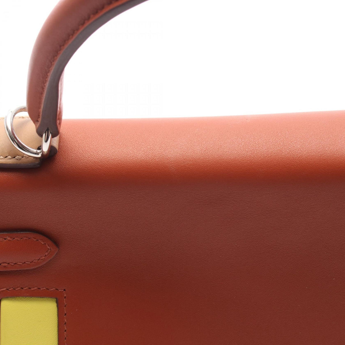 Preloved HERMES Kelly 25 Colourmatic, internal stitching, 2-way HandbagCuivre Cuivre Brown/Multicolor Vaux Swift leather leat