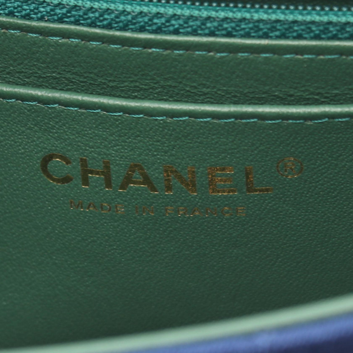 Preloved CHANEL Blue Mini Matelasse 20 cotton A69900 2101220189181