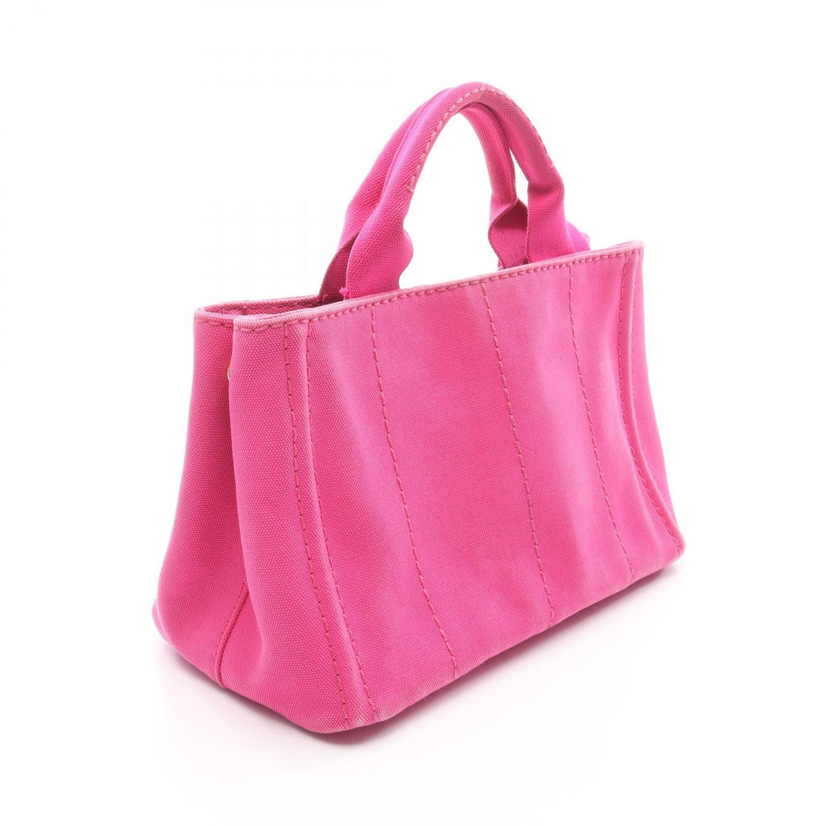 Preloved PRADA CANAPA Canapa Tote Bag Pink canvas 2101219678412