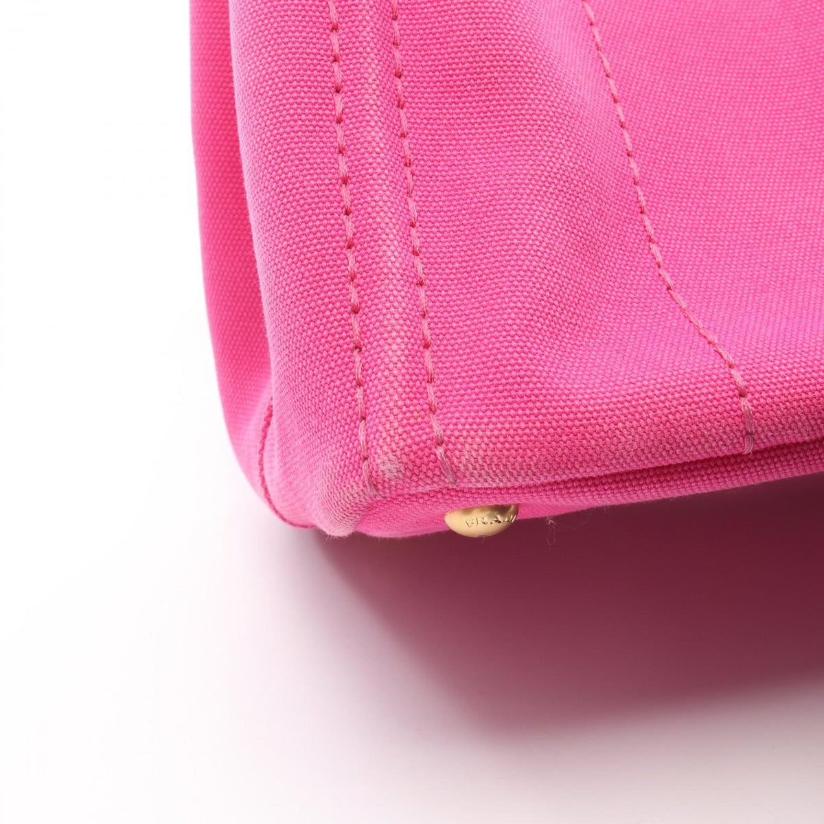 Preloved PRADA CANAPA Canapa Tote Bag Pink canvas 2101219678412