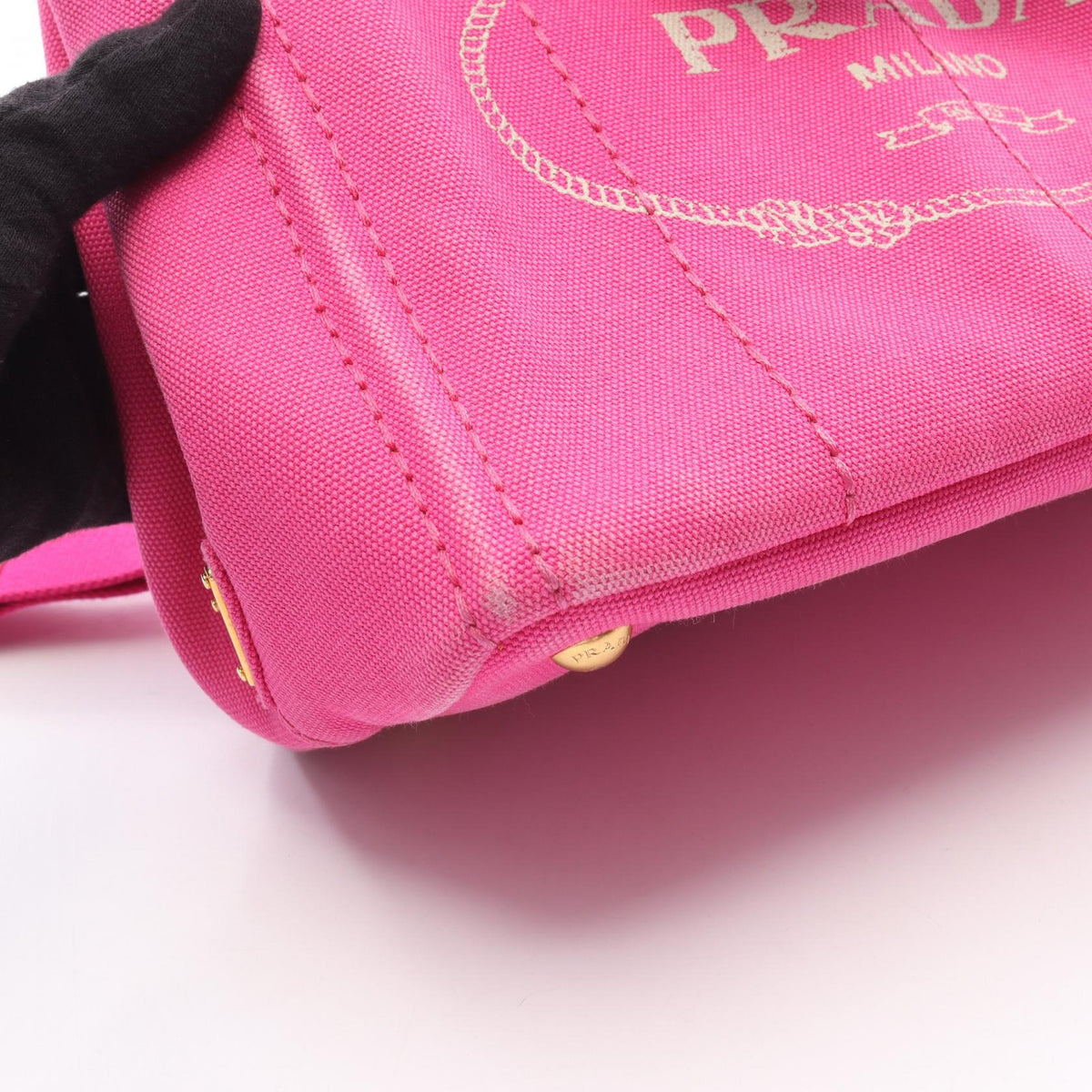 Preloved PRADA CANAPA Canapa Tote Bag Pink canvas 2101219678412