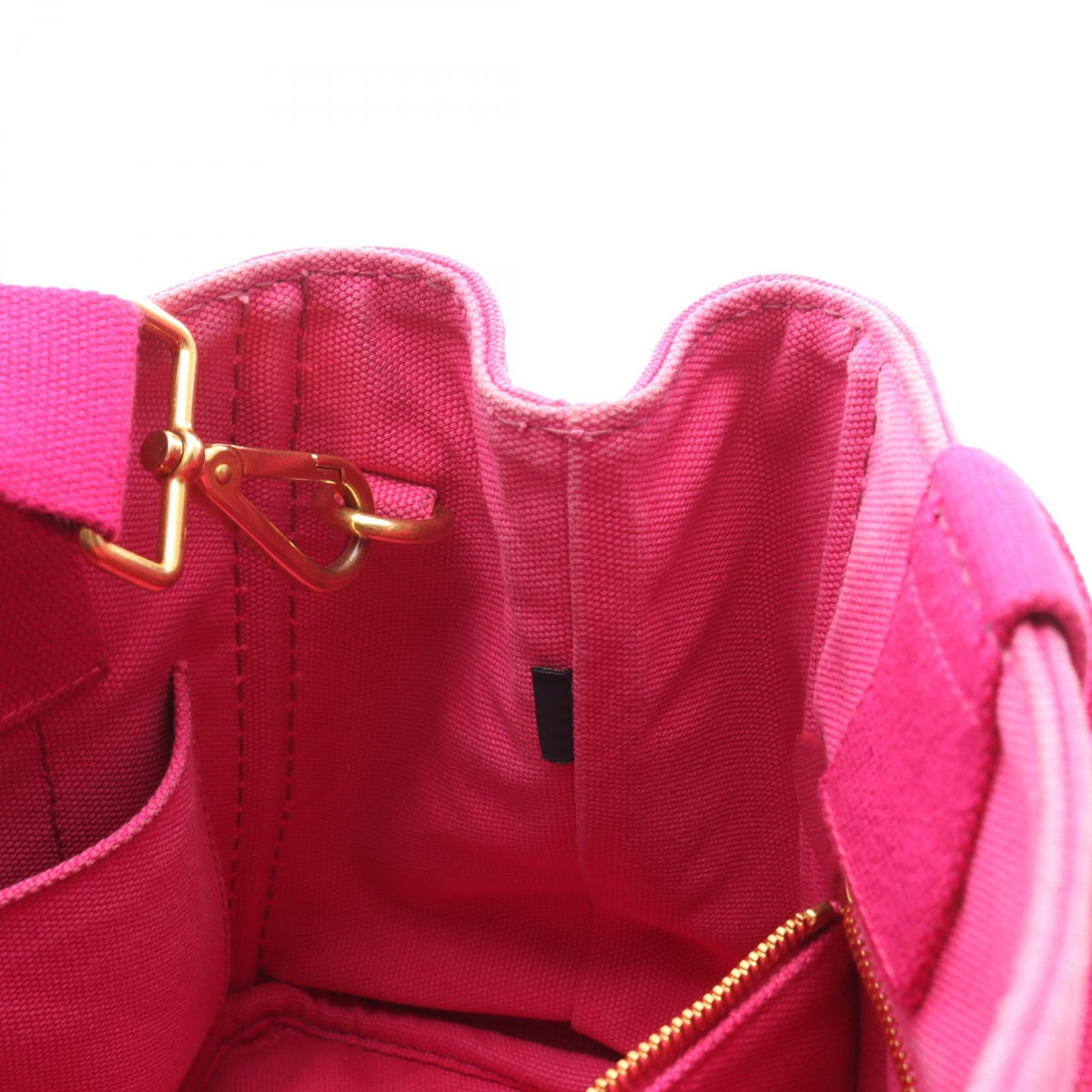 Preloved PRADA CANAPA Canapa Tote Bag Pink canvas 2101219678412
