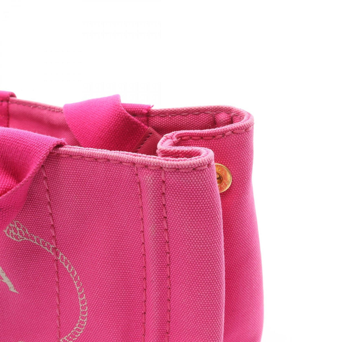Preloved PRADA CANAPA Canapa Tote Bag Pink canvas 2101219678412