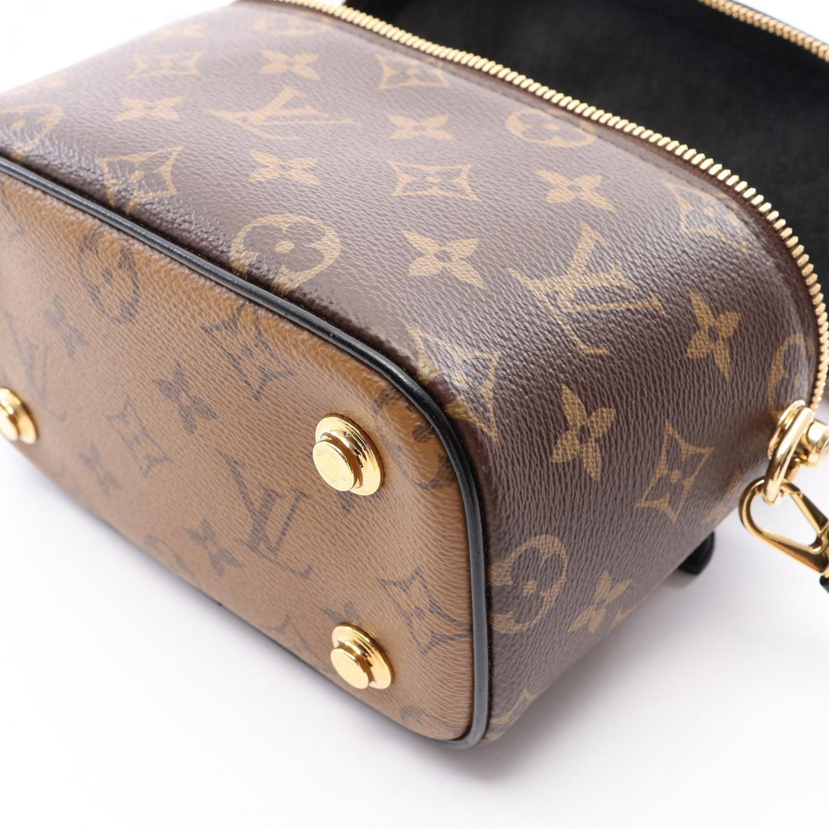 Preloved LOUIS VUITTON Vanity NV PM Brown/Black Handbag M45165 2104102547406