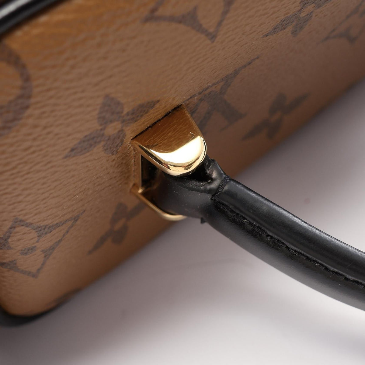 Preloved LOUIS VUITTON Vanity NV PM Brown/Black Handbag M45165 2104102547406