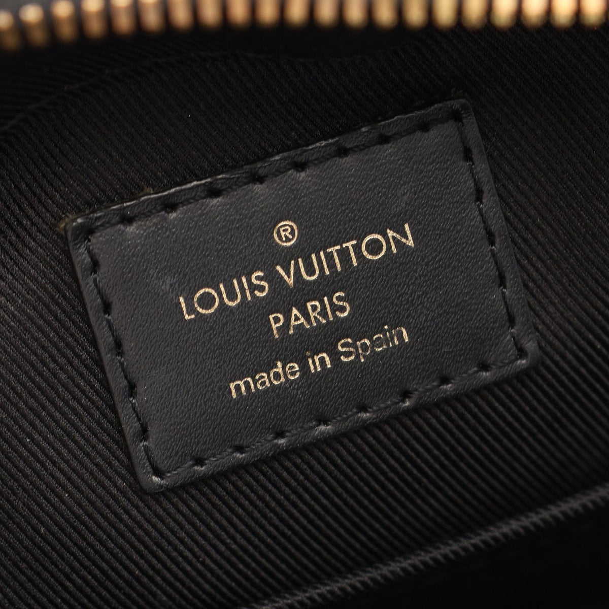 Preloved LOUIS VUITTON Santonju Monogram Black 2WAY Brown/Black Shoulder Bag M43555 2101220204105