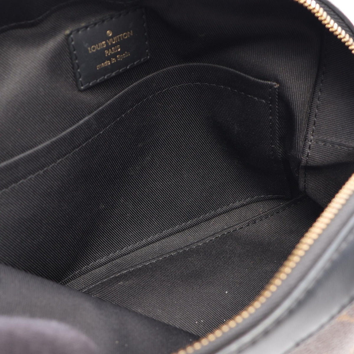 Preloved LOUIS VUITTON Santonju Monogram Black 2WAY Brown/Black Shoulder Bag M43555 2101220204105