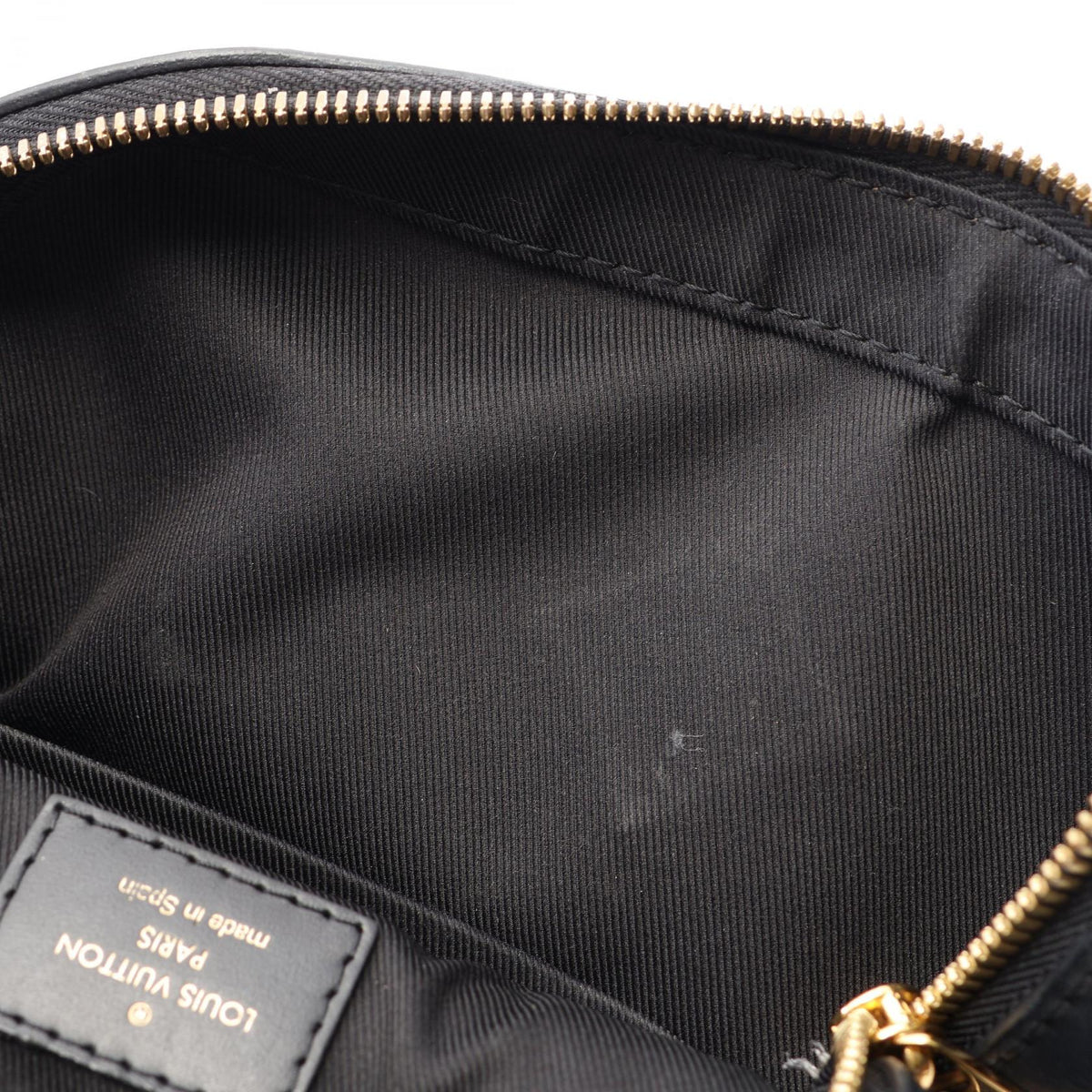 Preloved LOUIS VUITTON Santonju Monogram Black 2WAY Brown/Black Shoulder Bag M43555 2101220204105