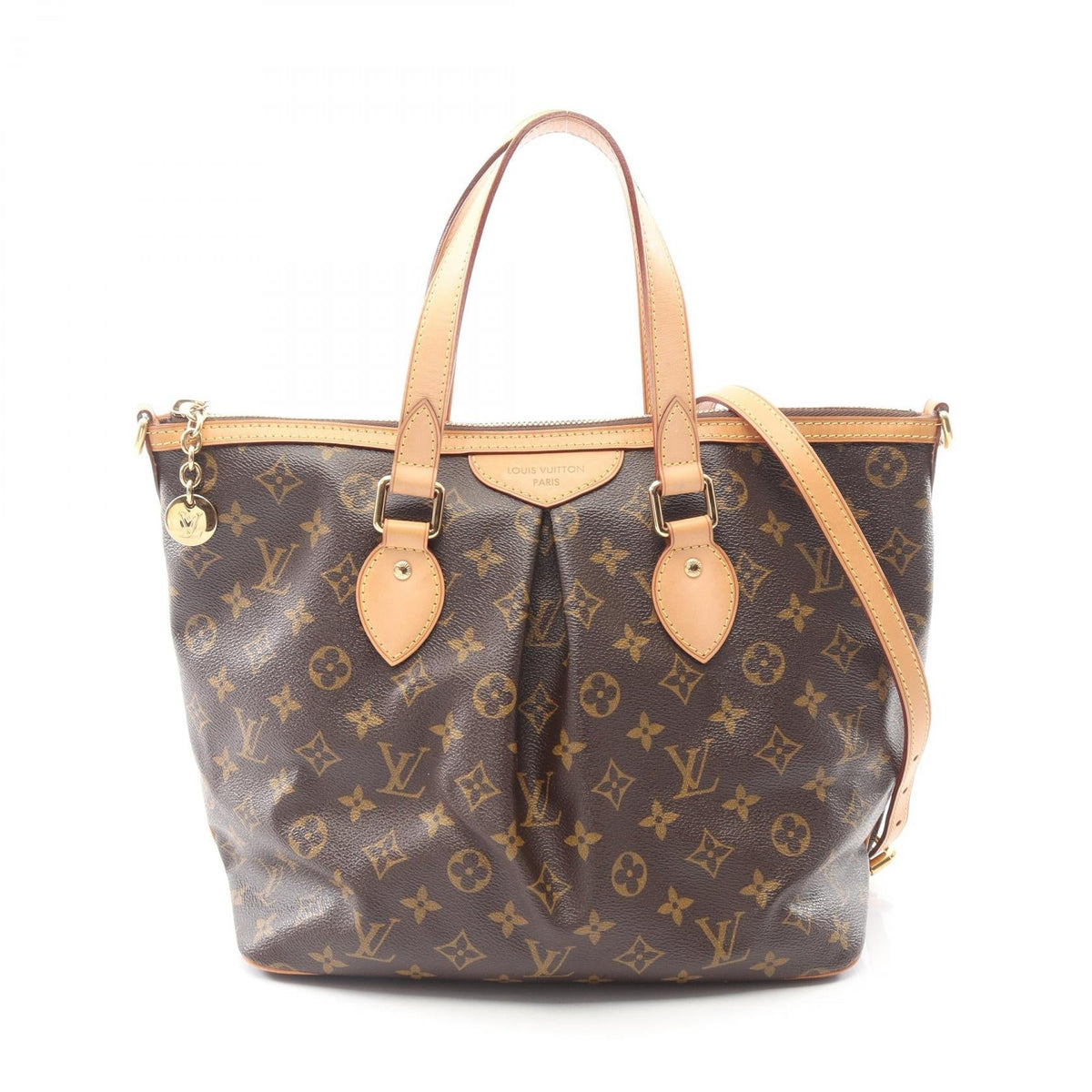 Preloved LOUIS VUITTON Palermo PM Brown Handbag M40145 2101219574110