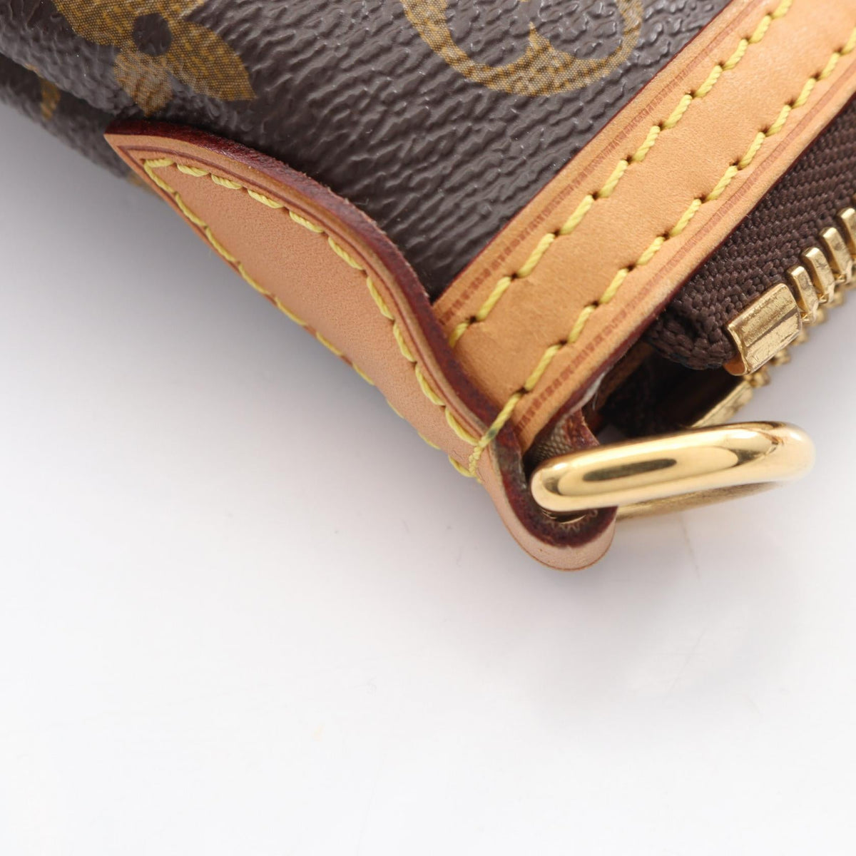 Preloved LOUIS VUITTON Palermo PM Brown Handbag M40145 2101219574110