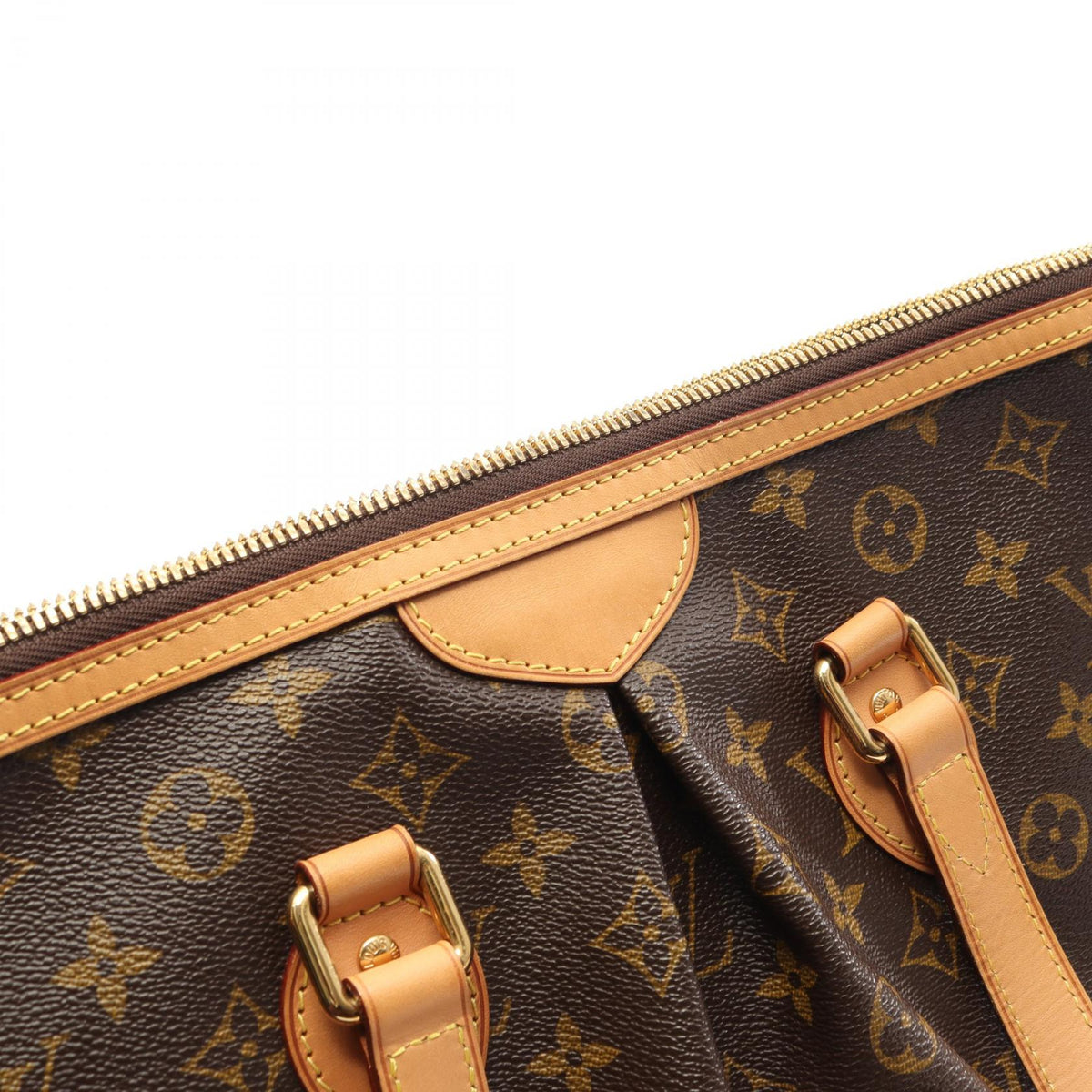 Preloved LOUIS VUITTON Palermo PM Brown Handbag M40145 2101219574110
