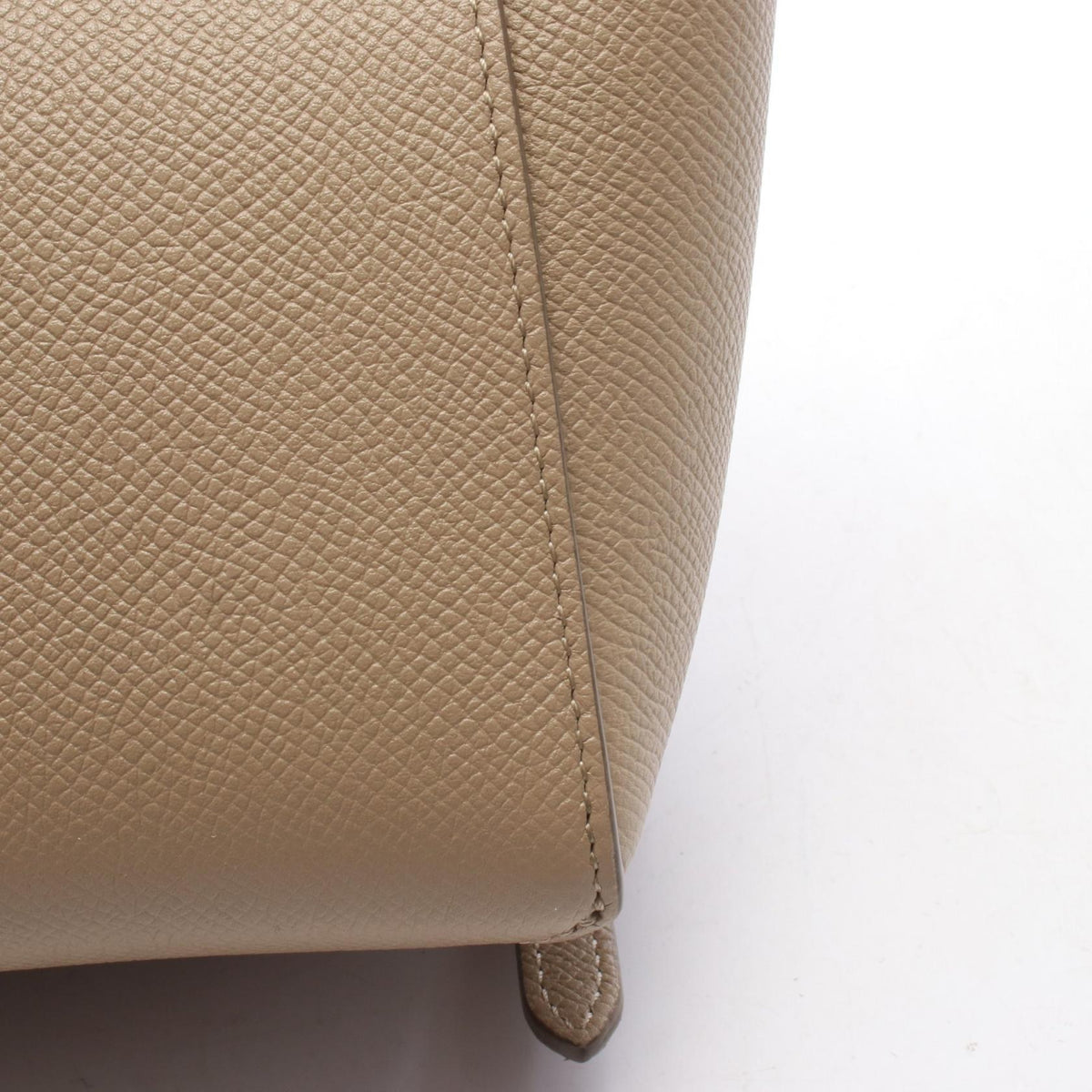 Preloved CELINE PICO BELT BAG (2-way belt bag) Handbag Beige leather 2118900074941