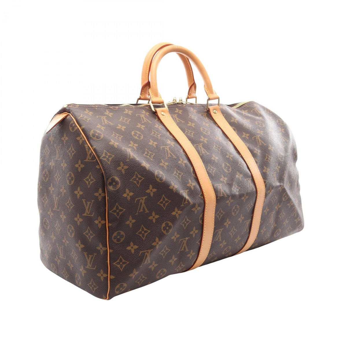 Preloved LOUIS VUITTON Keepall50 Monogram Brown Boston bag M41426 2101220305260