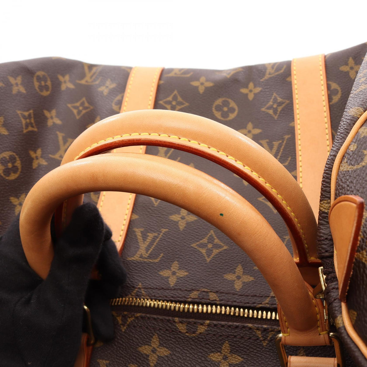 Preloved LOUIS VUITTON Keepall50 Monogram Brown Boston bag M41426 2101220305260