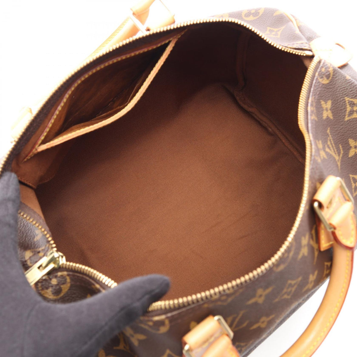 Preloved LOUIS VUITTON Speedy 35 Monogram Brown Handbag M41524 2101220305277