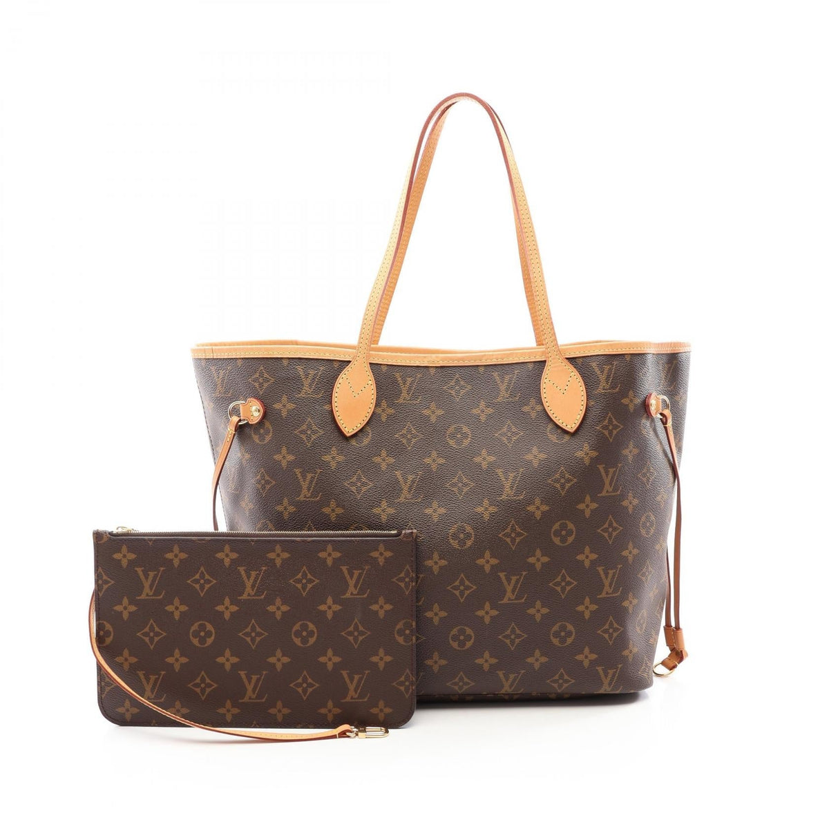 Preloved LOUIS VUITTON Neverfull MM Monogram Brown Tote Bag M40995 2101220298838